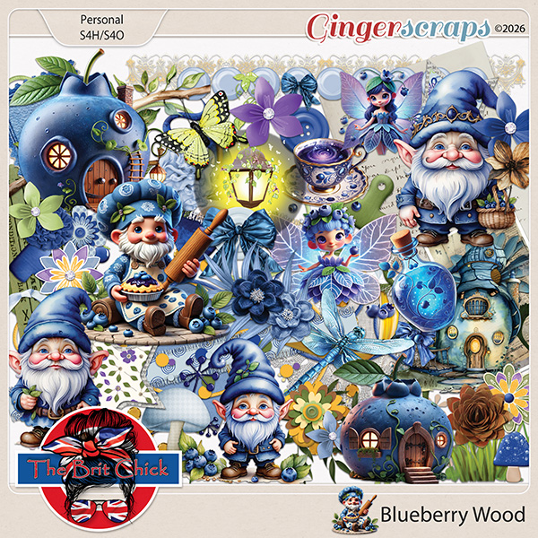 Blueberry Wood Elements By The Brit Chick