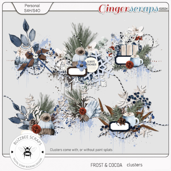 Buzzbee Scraps: Frost and Cocoa Clusters