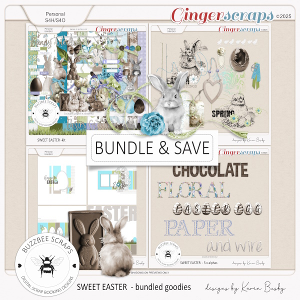 Buzzbee Scraps: Sweet Easter Bundled Goodies