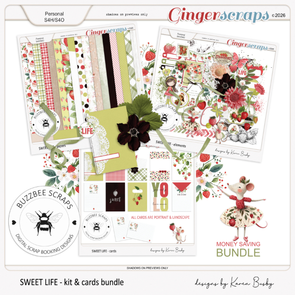 Buzzbee Scraps: Sweet Life Bundle