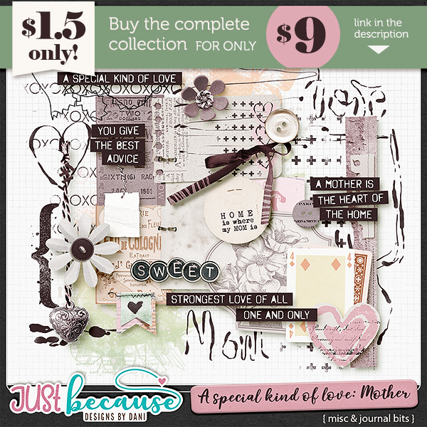 A Special Kind of Love {Mother} Misc & Journal Bits