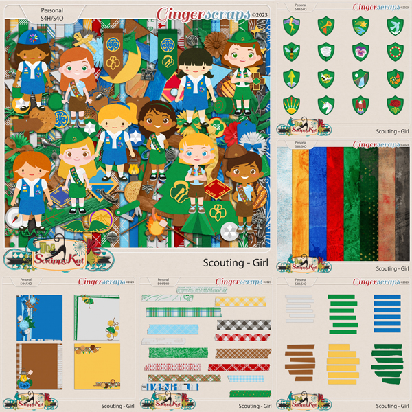 Scouting - Girl Bundle by The Scrappy Kat