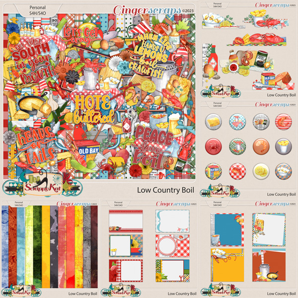 Low Country Boil Bundle by The Scrappy Kat