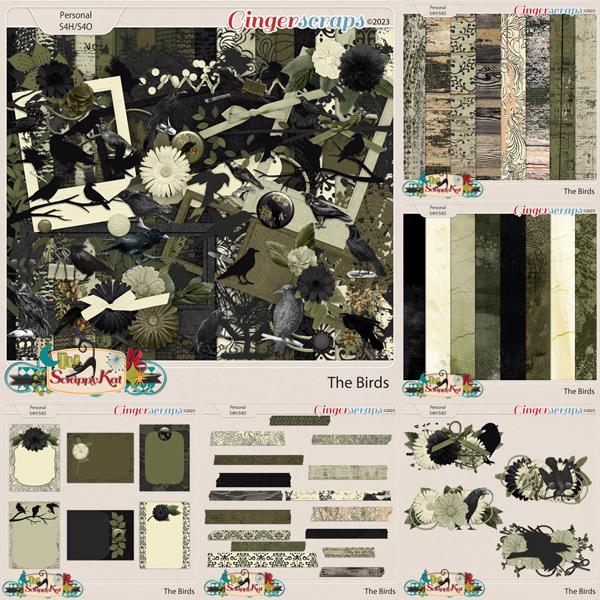 The Birds Bundle by The Scrappy Kat
