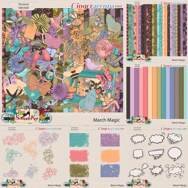 March Magic Bundle by The Scrappy Kat
