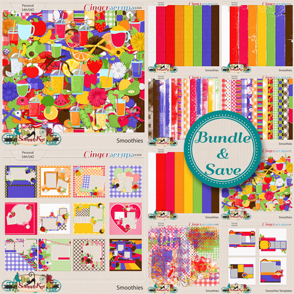 Smoothies Bundle by The Scrappy Kat