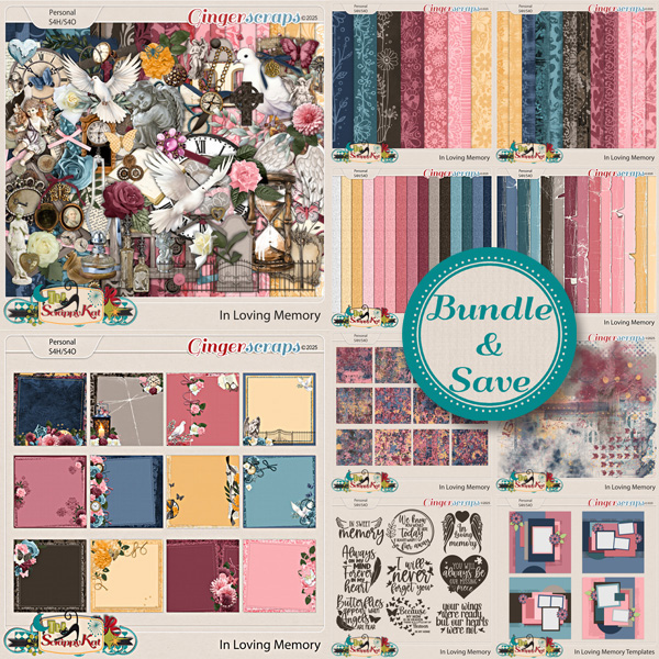 In Loving Memory Bundle by The Scrappy Kat