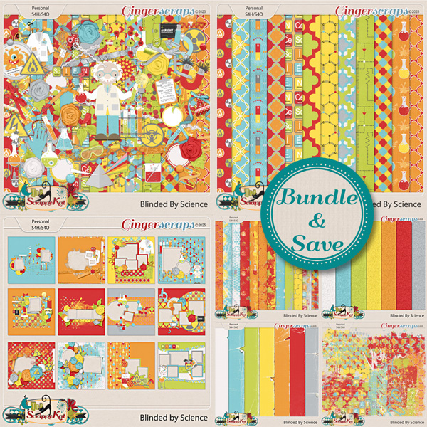 Blinded by Science Bundle by The Scrappy Kat
