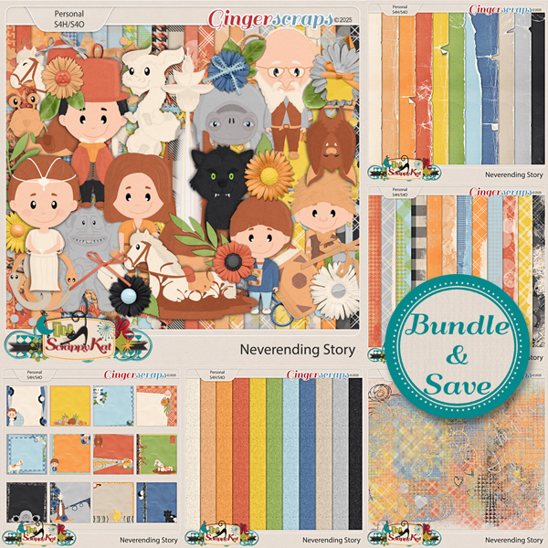 Neverending Story Bundle by The Scrappy Kat