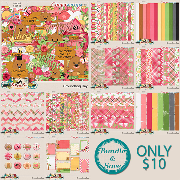 Groundhog Day Collection by The Scrappy Kat