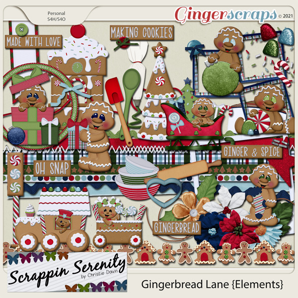 Gingerbread Lane Elements