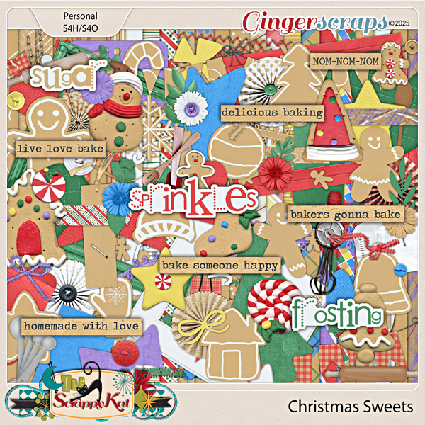 Christmas Sweets Kit by The Scrappy Kat
