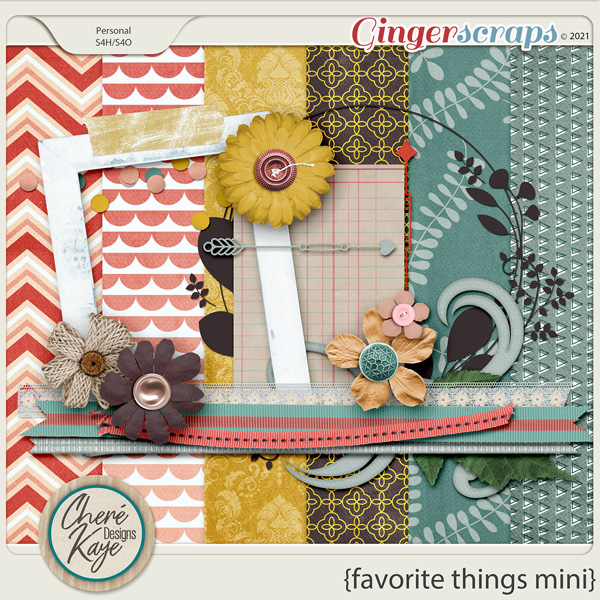 Favorite Things Mini Kit by Chere Kaye Designs 