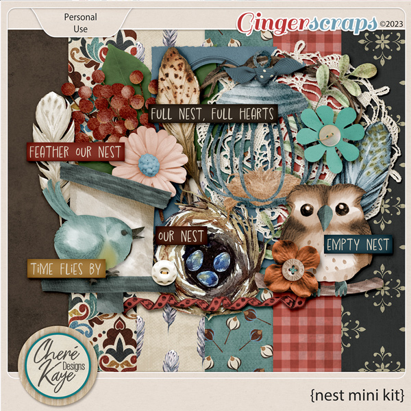 Nest Mini Kit by Chere Kaye Designs