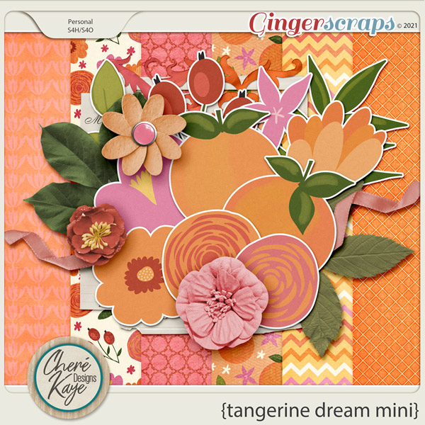 Tangerine Dream Mini by Chere Kaye Designs