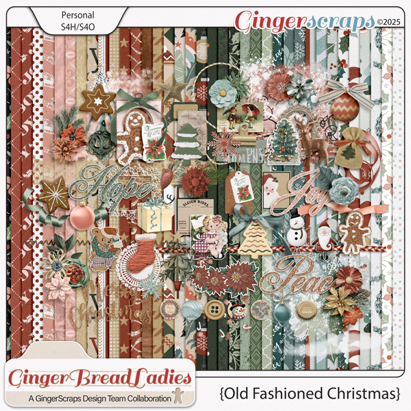 GingerBread Ladies Collab: Old Fashion Christmas