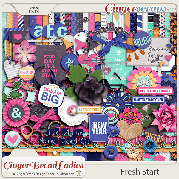 GingerBread Ladies Collab: Fresh Start {2015}