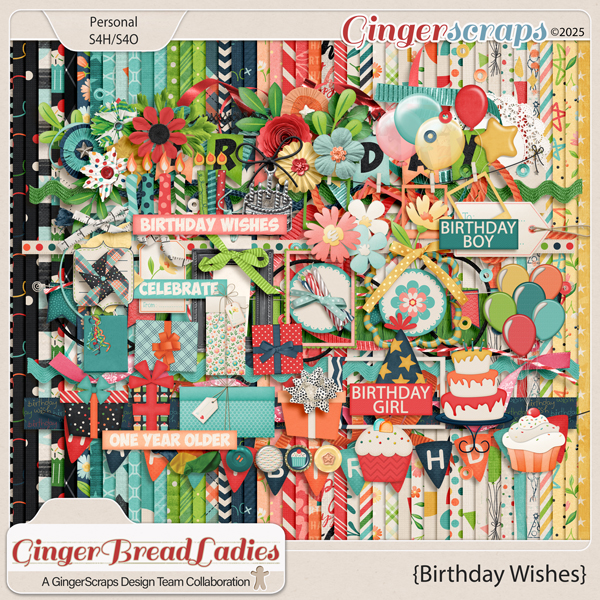 GingerBread Ladies Collab: Birthday Wishes