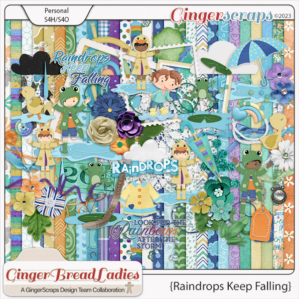 GingerBread Ladies Collab: Raindrops Keep Falling
