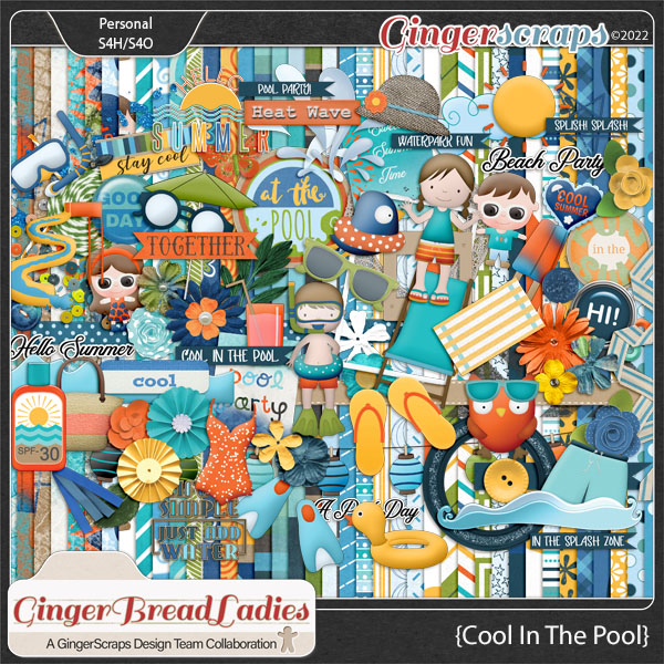 GingerBread Ladies Collab: Cool in the Pool