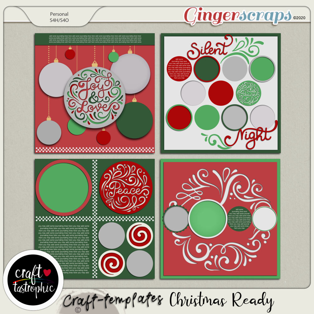 Craft ❆ Templates Christmas Ready