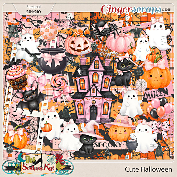 Cute Halloween Kit by The Scrappy Kat