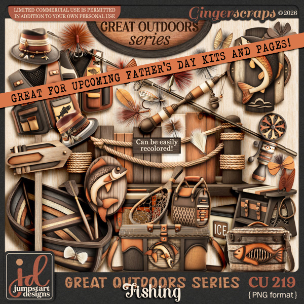 CU & PU 219 ~ Great Outdoor Series ~ Fishing
