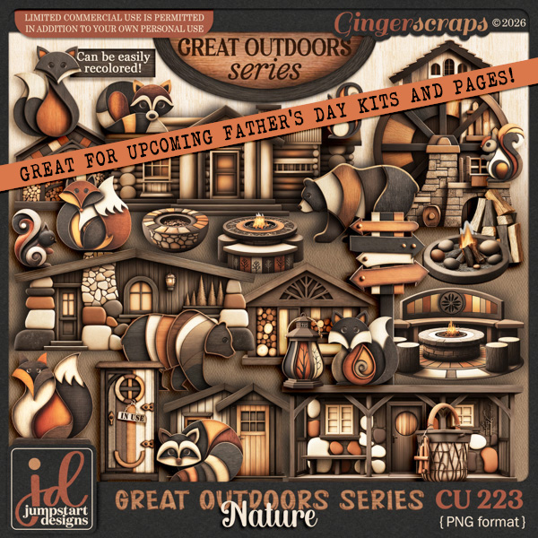 CU & PU 223 ~ Great Outdoors Series ~ Nature