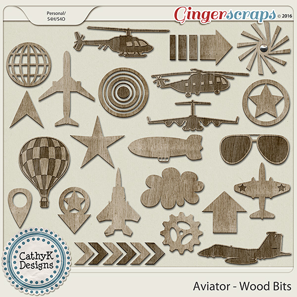 Aviator - Wood Bits