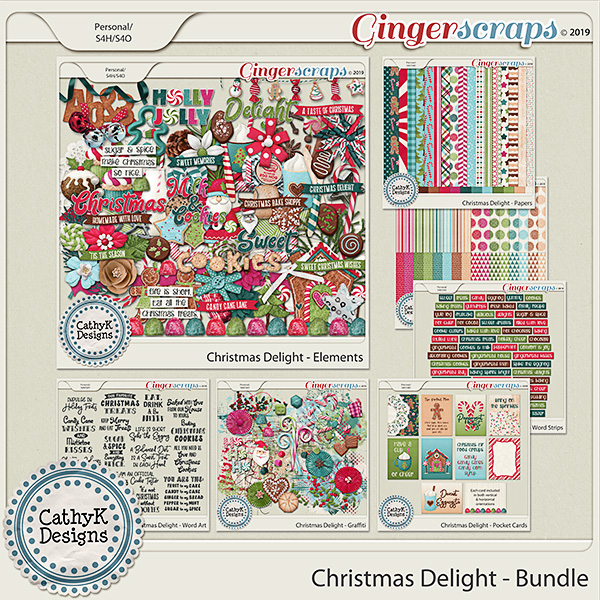 Christmas Delight - Bundle by CathyK Designs