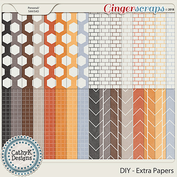 DIY - Extra Papers by CathyK Designs