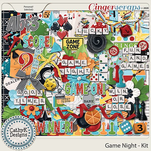 Game Night - Kit by CathyK Designs