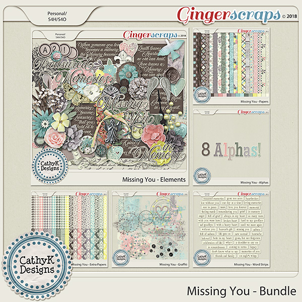 Missing You - Bundle by CathyK Designs