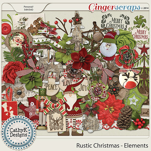 Rustic Christmas - Elements
