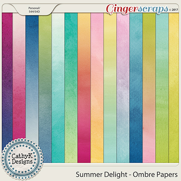 Summer Delight - Ombre Papers