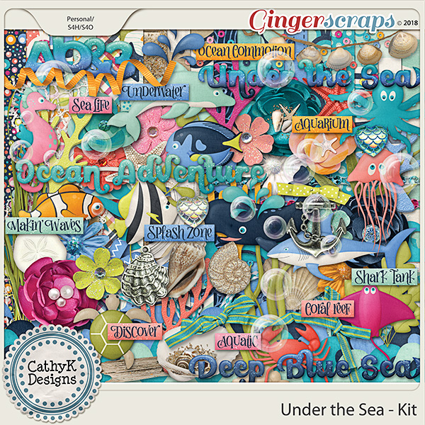 Under the Sea - Kit by CathyK Designs