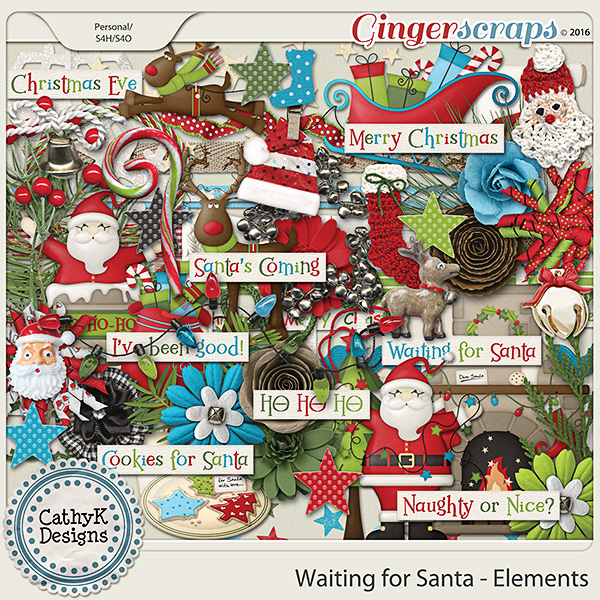 Waiting for Santa - Elements
