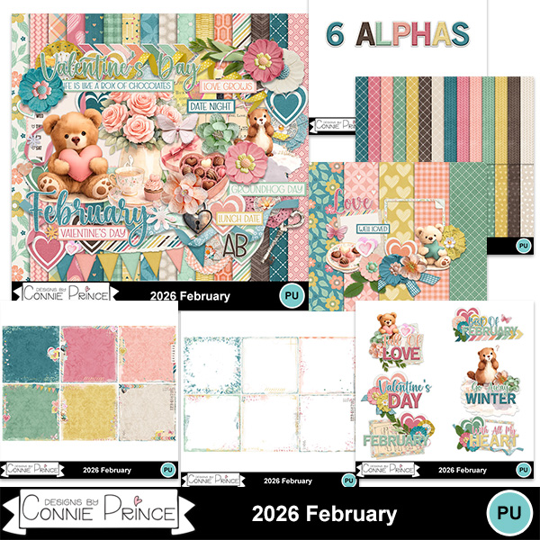 #2026 February - Bundle by Connie Prince
