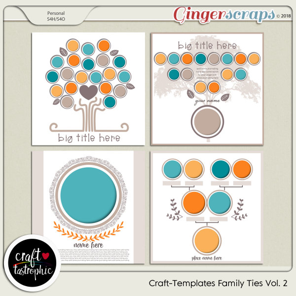 Craft-Templates Family Ties Vol 2