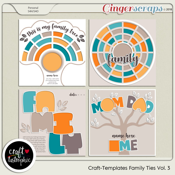 Craft-Templates Family Ties Vol 3