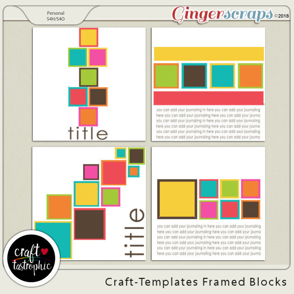Craft-Templates Framed Blocks
