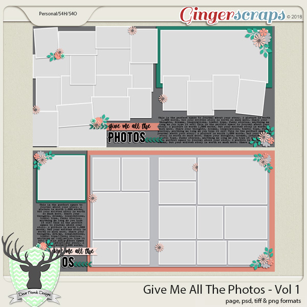 Give Me All The Photos - Vol 1
