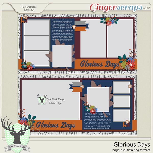 Glorious Days by Dear Friends Designs