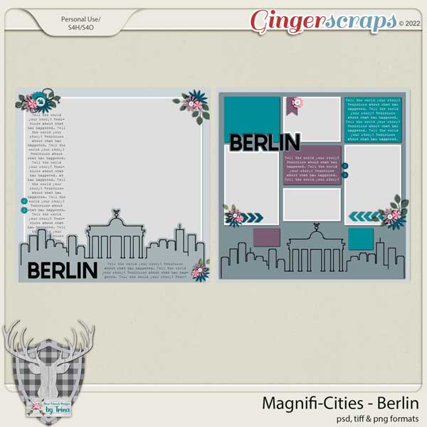 MagnifiCities: Berlin by Dear Friends Designs by Trina