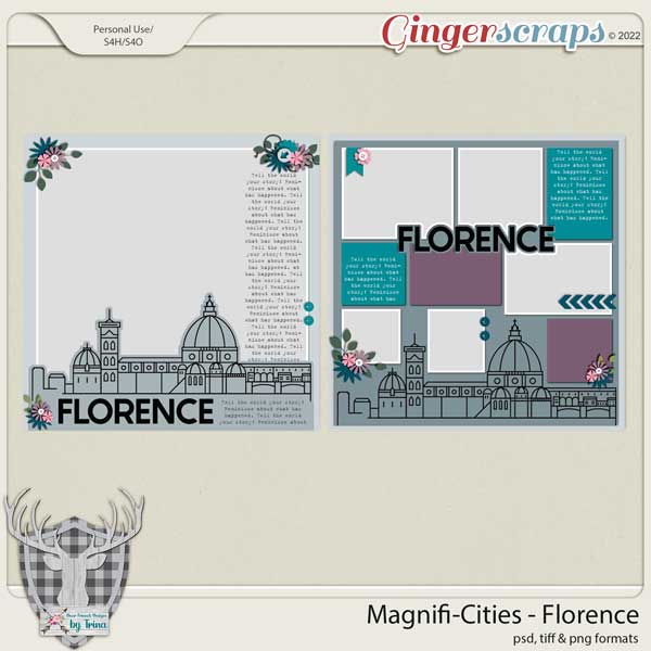 MagnifiCities: Florence by Dear Friends Designs by Trina