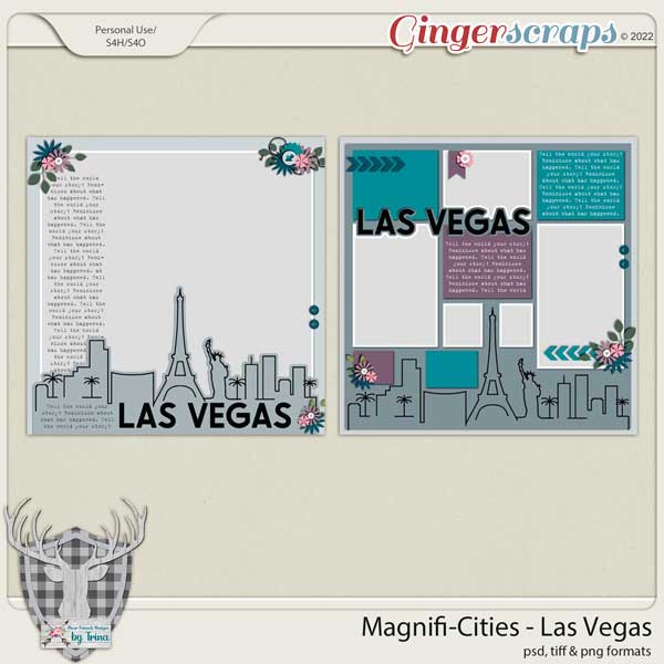 MagnifiCities: Las Vegas by Dear Friends Designs by Trina