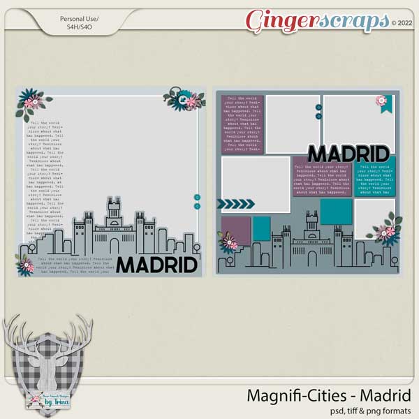 MagnifiCities: Madrid by Dear Friends Designs by Trina