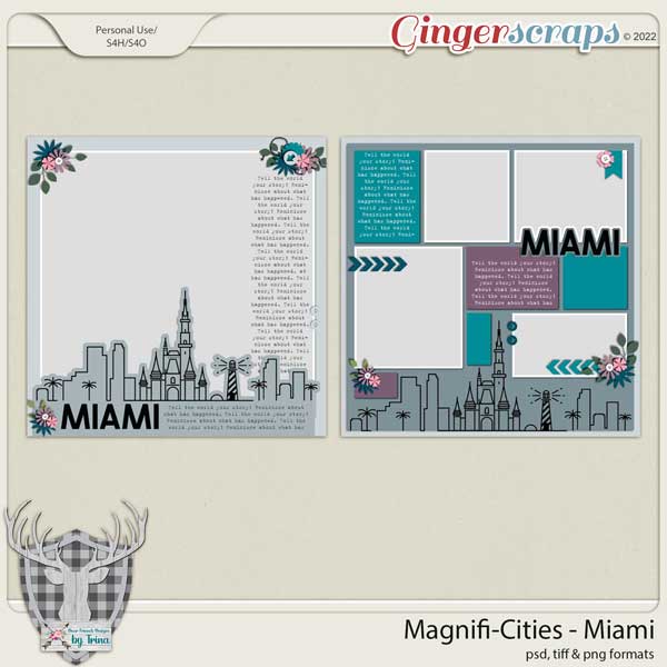 MagnifiCities: Miami by Dear Friends Designs by Trina