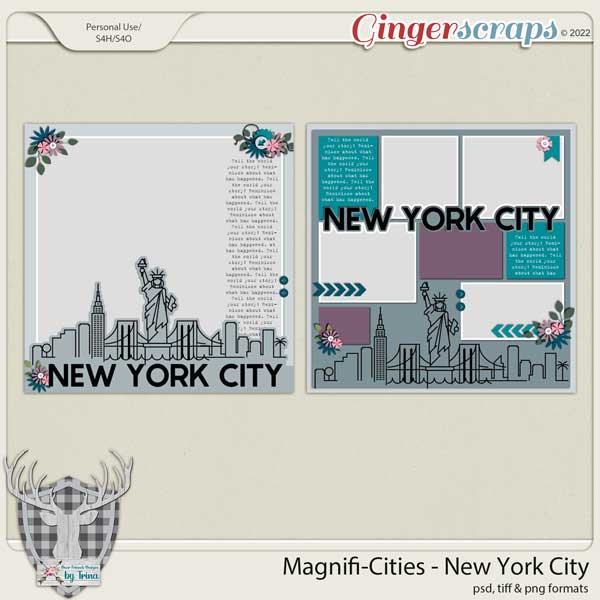 MagnifiCities: New York City by Dear Friends Designs by Trina