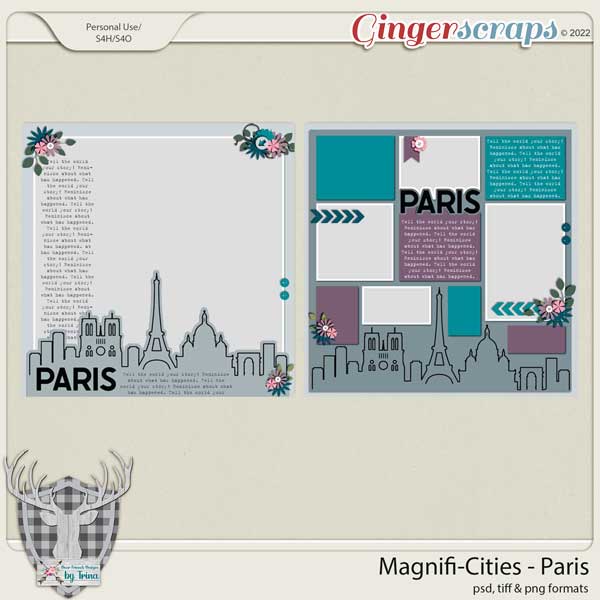 MagnifiCities: Paris by Dear Friends Designs by Trina